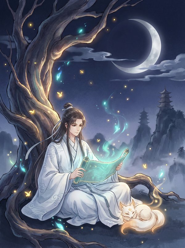 17c一起草-月下书生